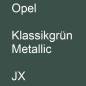 Preview: Opel, Klassikgrün Metallic, JX.